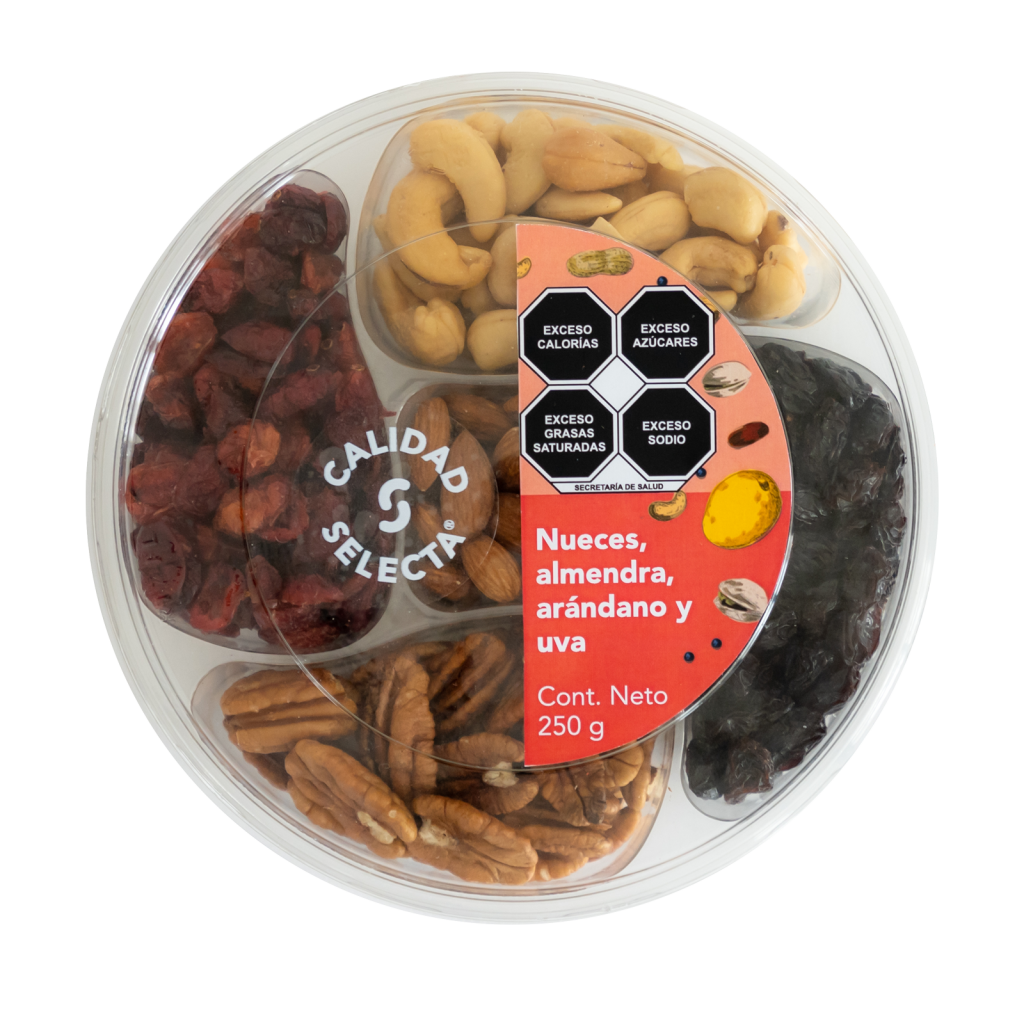 Botanero Calidad Selecta con nueces y almendras